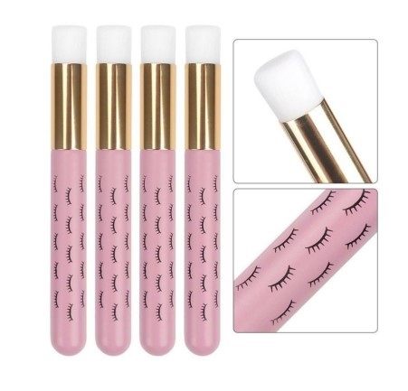 ČETKICA ZA ČIŠĆENJE TREPAVICA- ROZE TREPKE